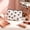 White, variant on Bow Makeup Pouch Bag Zipper Travel Cosmetic Organizer with Bow, Pink