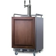 thumbnail image 2 of Summit 24-Inch 5.6 Cu. Ft. Built-In Kegerator - Custom Panel - SBC682PNRTWIN, 2 of 2