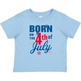 thumbnail image 3 of Inktastic Born on the 4th of July Boys or Girls Baby T-Shirt, 3 of 5