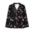 thumbnail image 5 of Puntoco Ropa de dormir para mujer Pijamas de manga larga y pantalones largos para mujer y hombre Ropa de casa sexy para mujer, 5 of 5