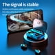 thumbnail image 4 of Auriculares inalámbricos verdaderos Bluetooth Compatible con Bluetooth V5.1 Auriculares LED Control Táctil Aparejo automático Llamar auriculares con micrófono Inevent EL005696-00B, 4 of 7