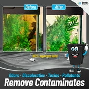 Aquatic Experts - Carbon Infused Filter Pad Media for Crystal Clear Aquarium Fish Tank - 1 Thick, 10.5 x 36
