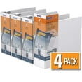 thumbnail image 1 of QuickFit® View Binder, D Ring, 4 Pack, 4", 1 of 3