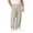 Mens Pants Beige, variant on Mens Casual Fall Pants Elastic Drawstring Waist Straight-Leg Loose Beach Wedding Trousers M-5XL Dad Gifts