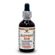 Slippery Elm (Ulmus Rubra) Dry Bark Liquid Extract. Expertly Extracted by Trusted HawaiiPharm Brand. Absolutely Natural. Proudly made in USA. Tincture 2 Fl.Oz