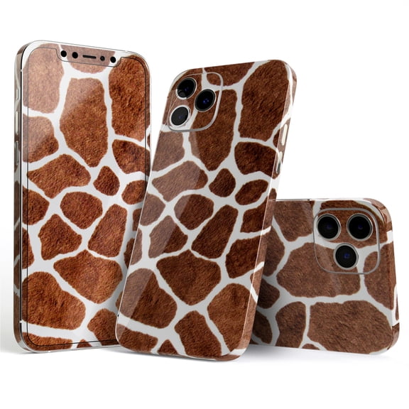 DesignSkinz Real Giraffe Animal Print Full-Body Skin Decal Wrap Cover for iPhone 16