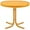 Tangerine, variant on YANG2 Griffith Weather Resistant Retro Metal Outdoor Side Table for Patio, Deck, Porch, Red
