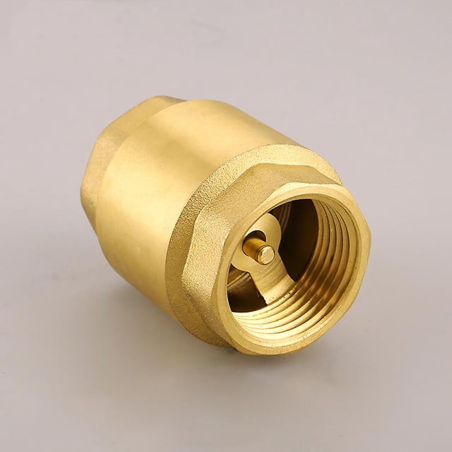 Clapet anti-retour 1/2 pouce, clapet anti-retour en laiton de alta calidad, clapet anti-retour pour pompe de jardin, clapet anti-retour eaux usées