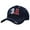 Navy, variant on Top Headwear USA Patriotric Baseball Cap - Grey