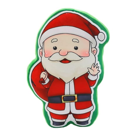 

LED Music Christmas Tree Pendant Small Pillow Gift Snowman Christmas Tree Santa