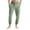 Light Green, variant on WTOBBY Men's Drawstring Pocket Cuffed Casual Pants Home Sleep Pants Comfortable Soft Lounge Wear Elastic Waist Men's Trousers,Army Green L