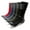 Black, Charcoal, Olive, Blue, Red, variant on MIRMARU Men's 5 Pairs Multi Performance Outdoor Sports Hiking Trekking Crew Socks