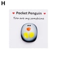 thumbnail image 3 of CZQIKEDA A Little Pocket Penguin Hug,Mini Cute Pocket Penguin Hug with Greeting Card,Special Encourage Birthday Wedding Party Valentines Penguin Gift E5S2, 3 of 9
