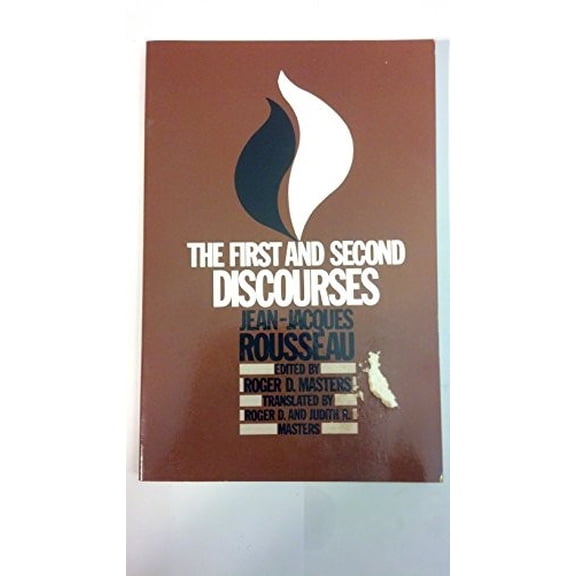 Pre-Owned The First and Second Discourses: By Jean-Jacques Rousseau (Paperback) 0312694407 9780312694401