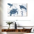 thumbnail image 3 of Elephant Stock Deep Blue Sea I On White Wall Art - Horizontal Canvas Wall Art - Hallway Wall Decor - Animal Canvas - White And Blue Decor By Tara Reed - 36" x 24", 3 of 8