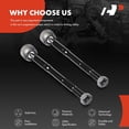 thumbnail image 6 of A-Premium 2 x Front Inner Tie Rod Ends, Compatible with Hyundai Palisade 2020 2021 2022 2023 2024, FWD, 6 of 6