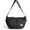 Black, variant on High-Density Canvas Crescent Bag, Large Hobo Crossbody Bag for Men and Women, Durable Casual Shoulder Messenger Bag with Contrast Lining, Green