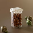 thumbnail image 1 of Vacuum Sealed Food Storage Container | Airtight Kitchen Grain Jar | One-Button Freshness Lock | Clear PET Plastic | 650ml 1300ml 1800ml Sizes, 1 of 6