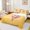 Orange 08, variant on Erosebridal Baseball Ice Cream Kids Full Size Sheets, Blue Splatter Bed Sheets, 4pcs
