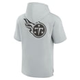 thumbnail image 3 of Unisex Fanatics Gray Tennessee Titans Elements Super Soft Fleece Short Sleeve Pullover Hoodie, 3 of 3