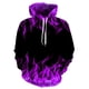thumbnail image 2 of Nueva sudadera con capucha colorida de llama morada 3D para hombre y mujer, sudadera con capucha para otoño e invierno, abrigo divertido, ropa para hombre, chaqueta con capucha, 2 of 5