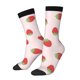 thumbnail image 1 of Balery Strawberry Calcetas Largas con Estampado para Hombre y Mujer – Suaves y Transpirables, Talla Única (US 5-11), 1 of 6