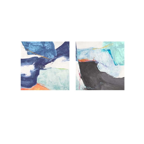 Great Art Now High Tide by Jim Stone 2 Piece Print Art Set Each 12W x 12H