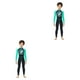 thumbnail image 1 of Soidarity Trajes de neopreno Traje de buceo Secado rápido Mangas largas y pantalones Anti-quemaduras de sol De moda para bucear Surf Natación Negro M 2Conjunto, 1 of 6