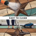 thumbnail image 5 of Teal Brown Outdoor Rug for Patio/Deck/Porch, Non-Slip Large Area Rug 5 x 7 Ft, Country Texas Star Farmhouse Barn Door Wood Indoor Outdoor Rugs Washable Area Rugs, Reversible Camping Rug Carpet Runner, 5 of 8
