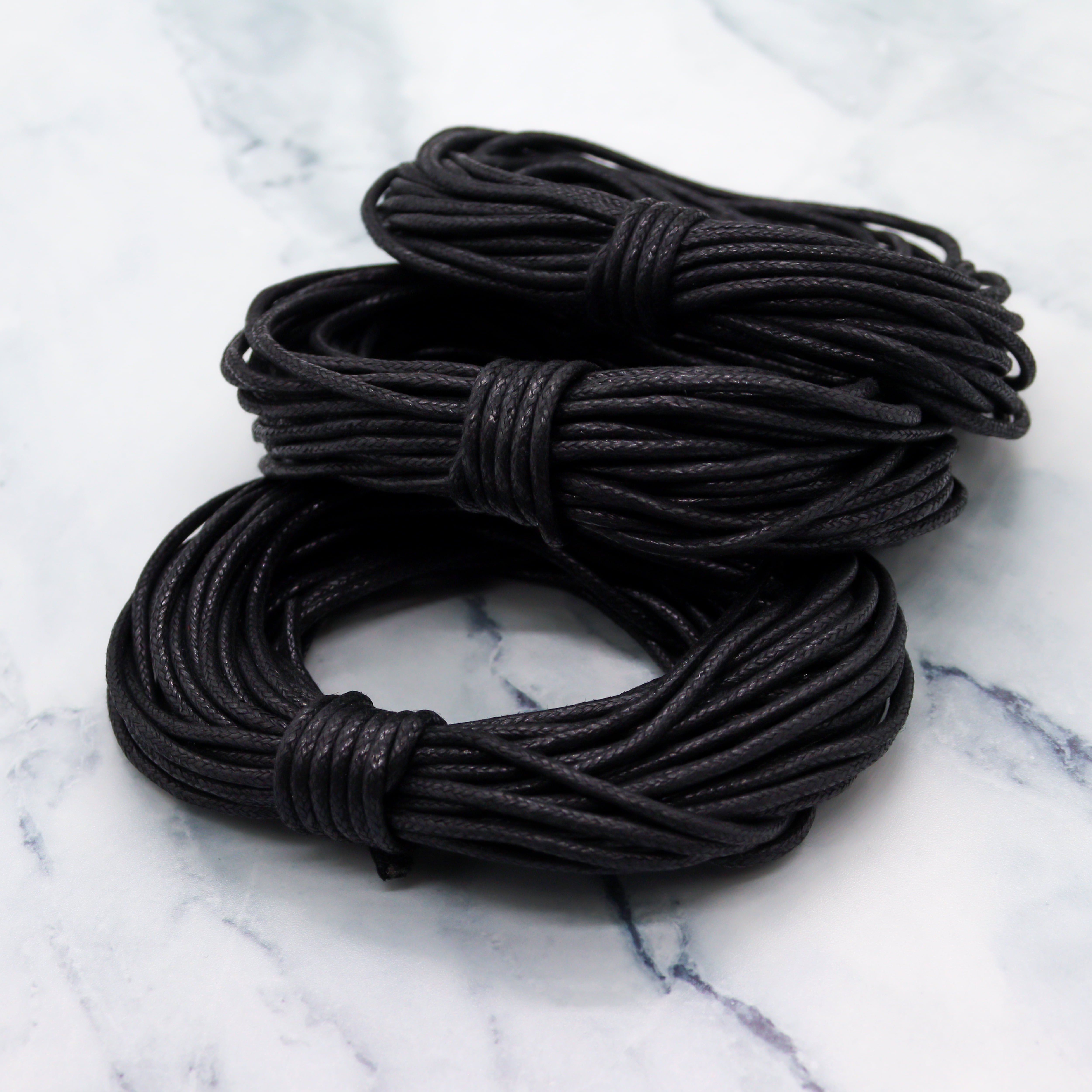 2mm "Genya" Black Cord - Thunderbird Supply Company - Jewelry  Making Supplies