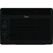 Midea 5,000 Btu Mechanical Window Air Conditioner, Up to 150 Sq Ft Coverage, Black