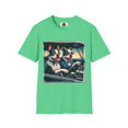 thumbnail image 5 of Wacky Boston Terrier Couple Dog Driving Old Car Shirt, 5 of 10