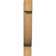 thumbnail image 2 of 3 1/2"W x 12"D x 24"H Alpine Smooth Corbel, Western Red Cedar, 2 of 9