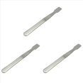 thumbnail image 1 of 3X Junta de Acero Inoxidable Herramienta de Sello Rascador Plano para Pasta de Soldadura, 1 of 4