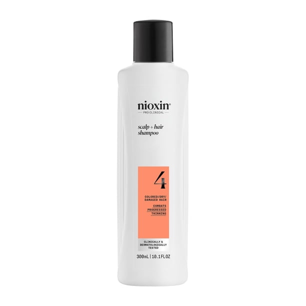 Nioxin System 4 Cleanser Shampoo, 10.1 oz (Packaging may vary)