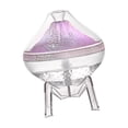 thumbnail image 3 of Humidificador de aire de 360 ​​ml, luz LED de 7 colores, humidificador de escritorio para Blanco, 3 of 9