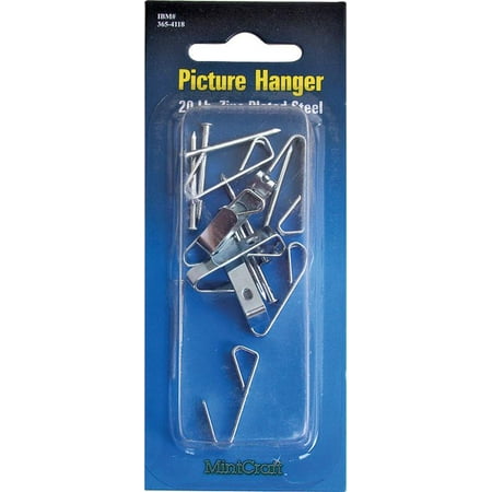 

ProSource Standard Picture Hanger 20 Lb Steel Zinc Plated