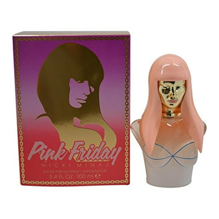 Nicki Minaj Pink Friday Eau de Parfum Spray for Women, 3.4 Ounce