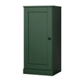 thumbnail image 2 of Palace Imports 100% Solid Wood 3-shelf Bookcase with Adjustable Shelves and Solid Door, Green, 2 of 5