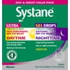 Systane Ultra Day & Night Gel Drops for Dry Eyes Symptoms, 2 x 10 ml