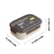 thumbnail image 2 of Lonchera Térmica de Acero Inoxidable para Hombre, de Gran Capacidad, Apta para Microondas, Ideal para Oficina y Uso Diario, con Compartimentos, Fabricada con Materiales Aptos para Alimentos. Lonchera, 2 of 2