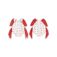 thumbnail image 3 of Aojekbee Baby Girls Boys Denim Overalls Casual Star Print Tassel Neck Sleeveless 4th of July Jumpsuit Toddler Summer Clothes, 3 of 10