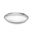 thumbnail image 4 of Chrome Stainless Steel Dinner Plate Set Of 6 | Corporate Gifting For Diwali | Ribbed Pattern | Glossy Finish | Serve Ware, Dinnerware & Tableware | Rhythm Garden Series, 4 of 5