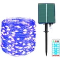 thumbnail image 1 of LINLIN Solar Lights Outdoor Garden, 40M 400LED Copper Wire Solar String Lights with Remote 8 Modes Fairy String Lights for Christmas, Garden, Wedding, Home Decorations, 1 of 7