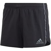 Adidas Men's Saturday Split Shorts, Black/Grey, XX-Large