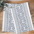 thumbnail image 4 of Navy Blue Boho Kitchen Towels Set of 2, Water Absorbent Dish Towel, Vintage Southwestern Geometric Stripes Decorative Hand Towels - Quick Drying Cloth for Cooking Baking, 18x28 Inch, 4 of 8