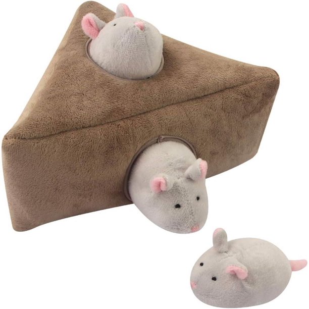 Juguete chirriante para perros, rompecabezas interactivo de escondite duradero y grande, juguetes para perros medianos y pequeños, mascotas, juguete para perros de Halloween y Navidad