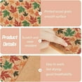 thumbnail image 4 of Cork Fabric 53x19.7 Leaf Pattern Soft Cork Sheets Retro Style Cork Ribbon for Sewing Cork Faux Leather with Maple Leaf Pattern for Wood Craft DIY Projects, 4 of 8
