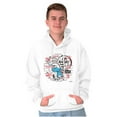 thumbnail image 5 of Grouchy Smurf Angry Cranky Cartoon Hoodie Sweatshirt Women Men Brisco Brands M, 5 of 6