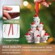 thumbnail image 1 of Adorno Navideño para Inodoro | Recuerdo de Gorro de Papá Noel Acrílico para Inodoro | Decoración Divertida para Baño | Decoración Navideña para Tapa de Inodoro | Adorno Único para Árbol de Navidad |, 1 of 4